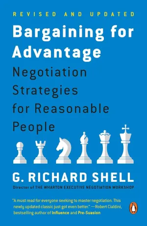 Bargaining for Advantage: Negotiation Strategies for Reasonable People Paperback  May 2, 2006