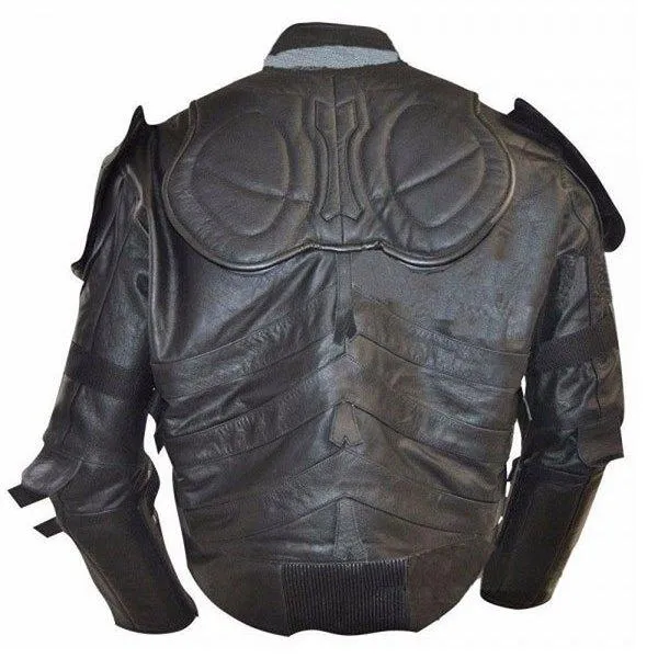 Batman The Dark Knight Rises Motorcycle Leather Jacket