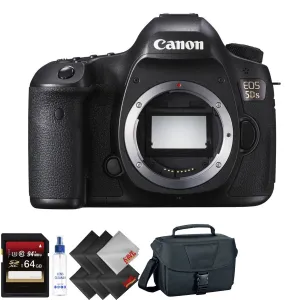 Canon EOS 5DS DSLR Camera Body Only   64GB Memory Card Bundle068