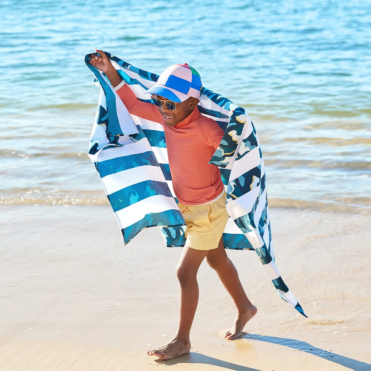 Dock & Bay Kids Beach Towels - Cool Camo - Outlet