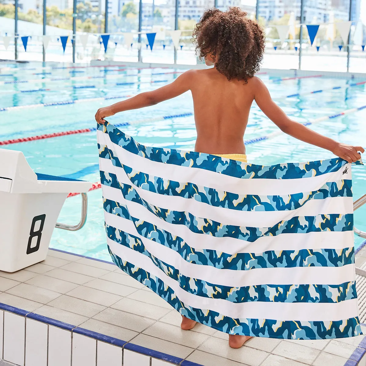 Dock & Bay Kids Beach Towels - Cool Camo - Outlet