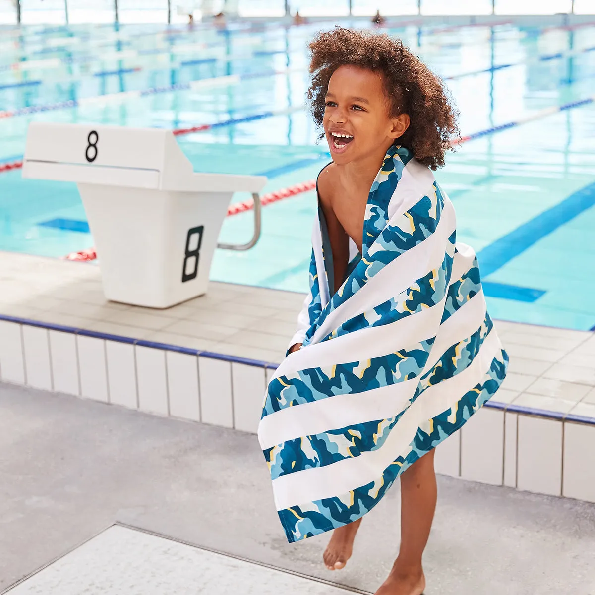 Dock & Bay Kids Beach Towels - Cool Camo - Outlet