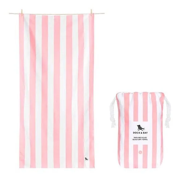Dock & Bay - Quick Dry Towels - Malibu Pink