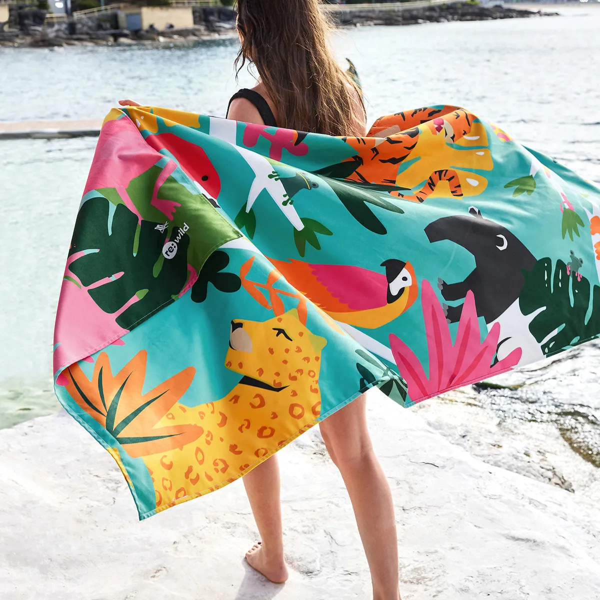 Dock & Bay Quick Dry Towels - Wild Things - GRS Certified