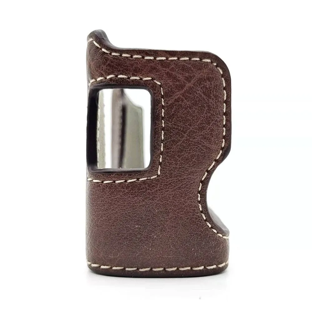 Fujifilm X100V half-body PU leather cover - Coffee