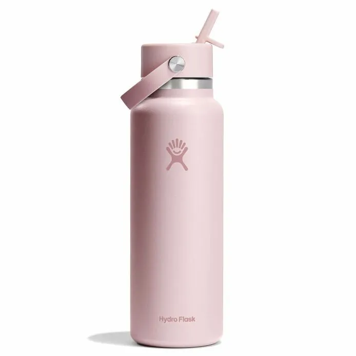 Hydroflask 40 oz Wide Mouth with Flex Straw Cap