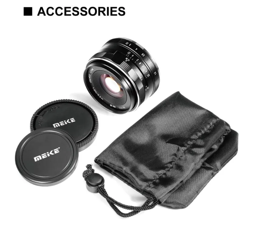 Meike 35mm f/1.4 Large Aperture Manual Focus Lens X Mount Fujifilm
