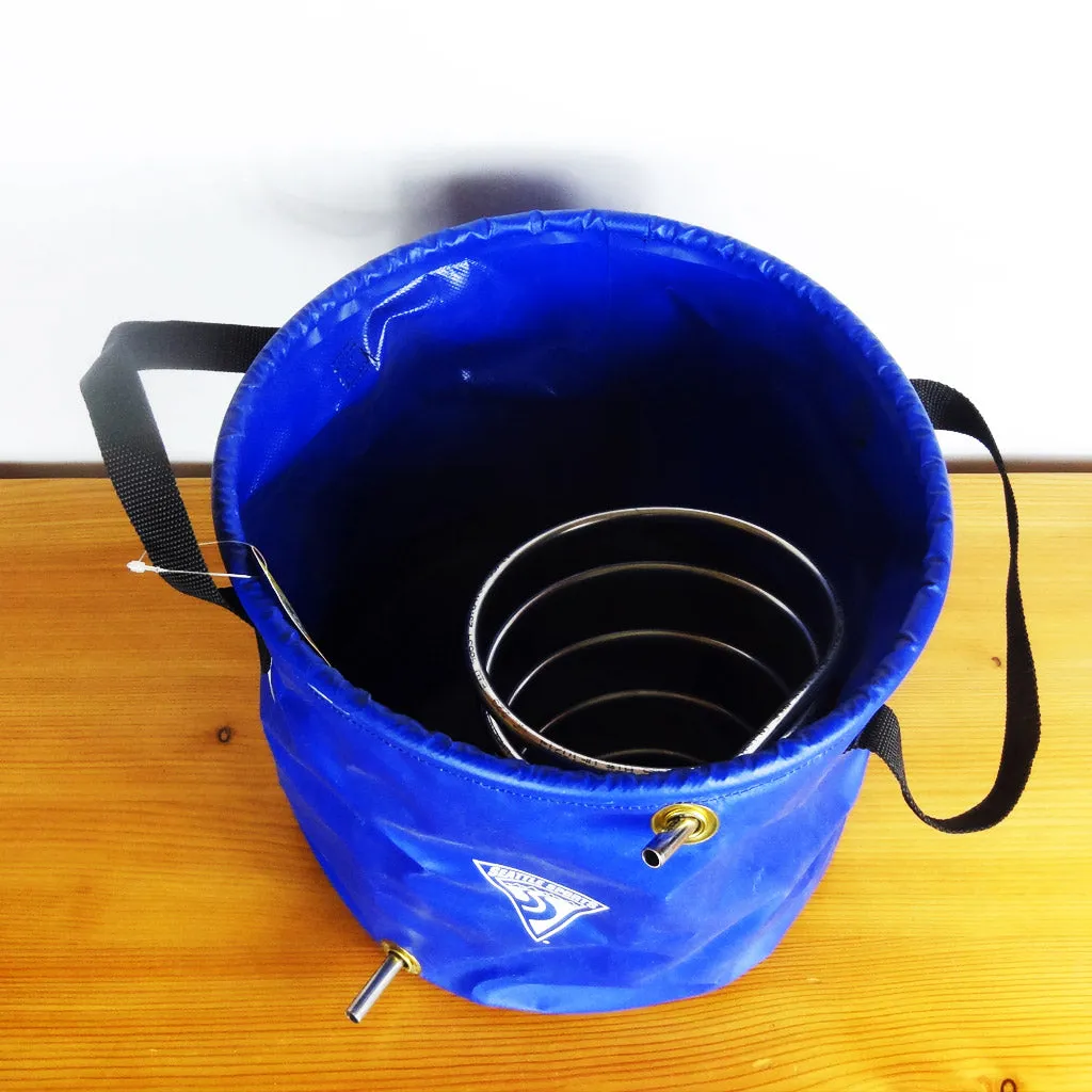 Modified Collapsible Bucket for Vortex Distiller Kit