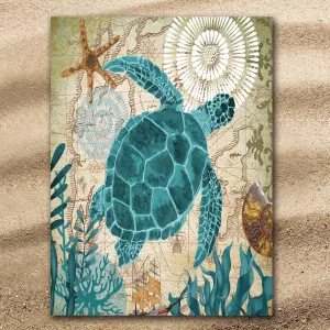 Sea Turtle Love Jumbo Towel