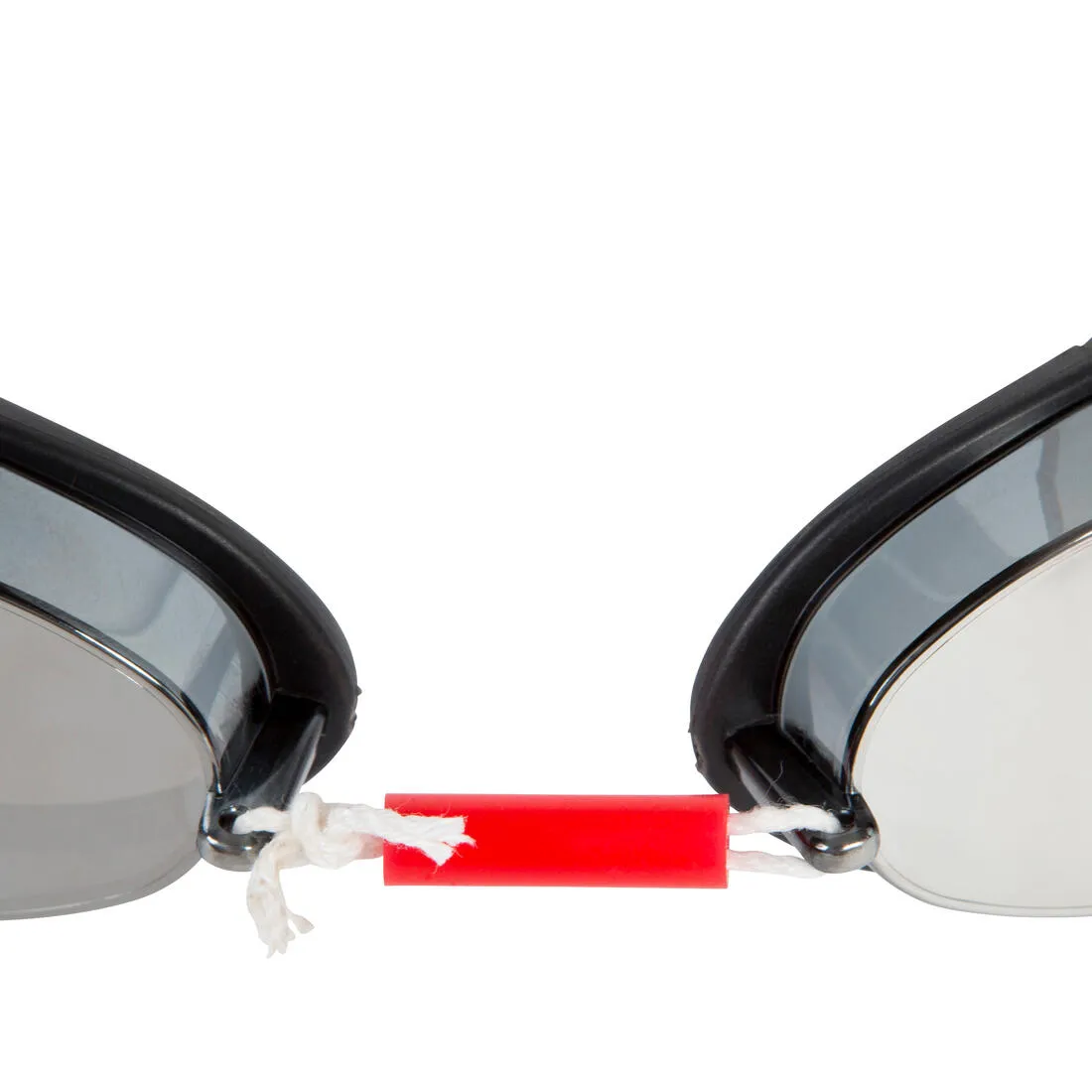 SWEDISH swimming goggles - Mirrored lenses - Single size - Black red