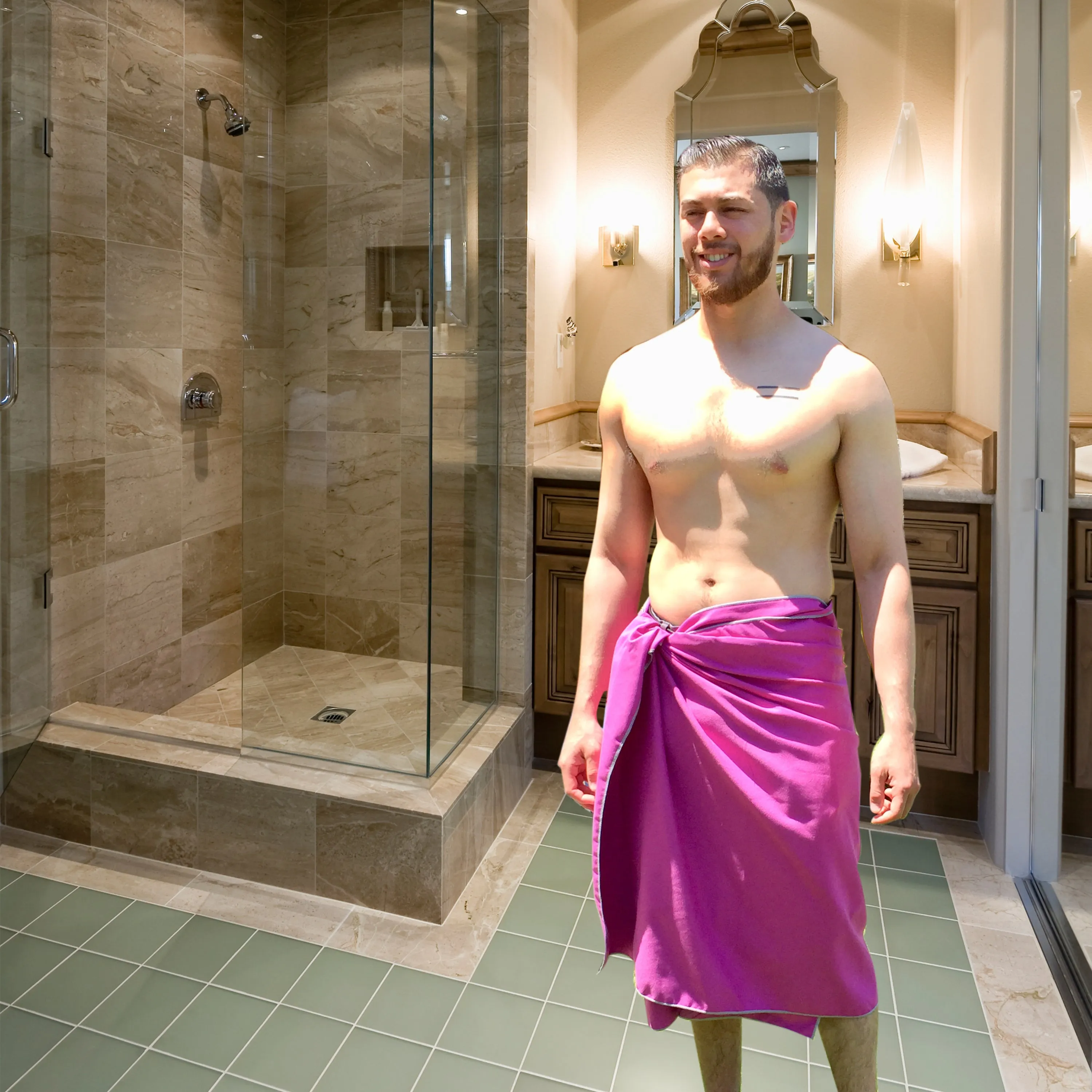 Travel Towel Small (Purple)