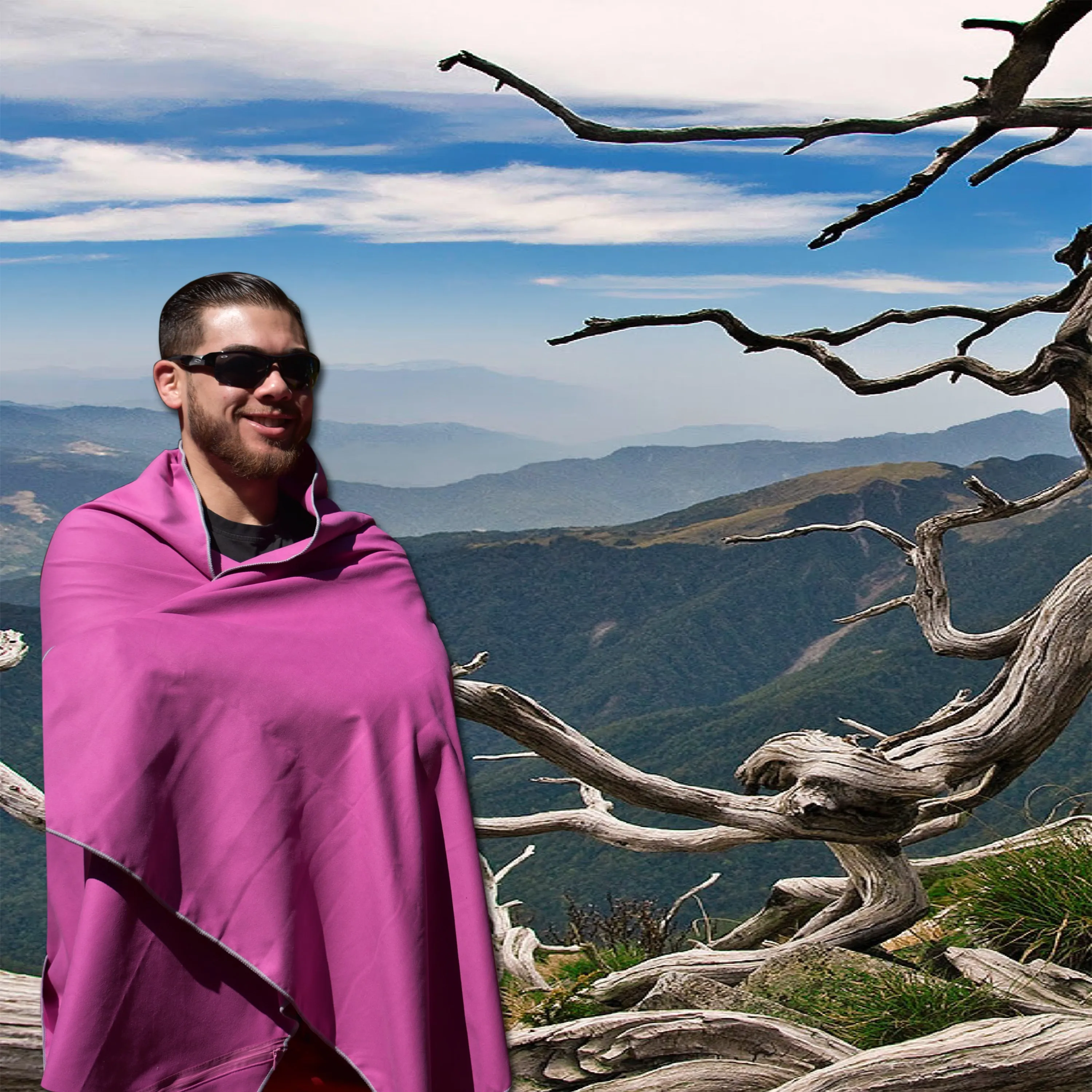 Travel Towel Small (Purple)